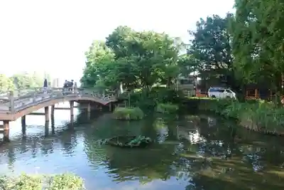 千束八幡神社の庭園