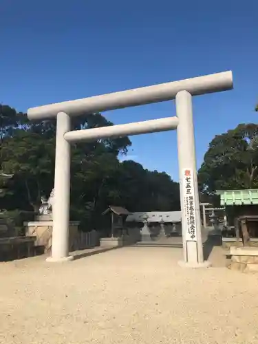 伊弉諾神宮の鳥居