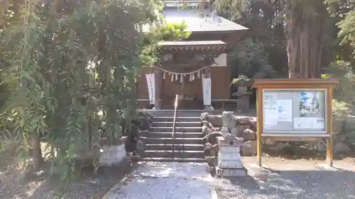 借宿神社の本殿