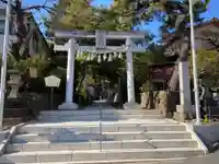 登渡神社の鳥居