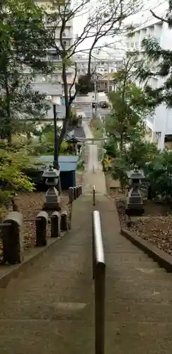 雷電神社の鳥居