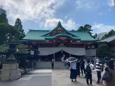 日枝神社の本殿・本堂