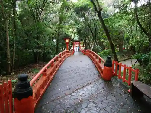 宇佐神宮の庭園