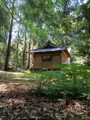 白山神社の本殿・本堂