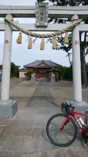 高柳八幡神社の鳥居