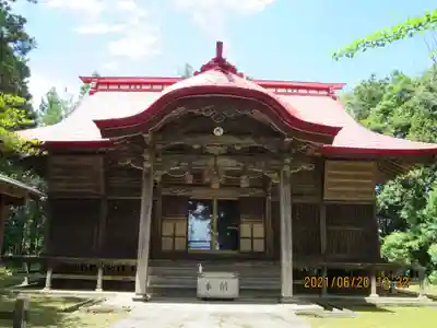 宇奈己呂和気神社の本殿・本堂