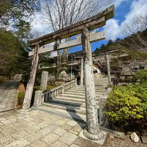古峯神社の鳥居