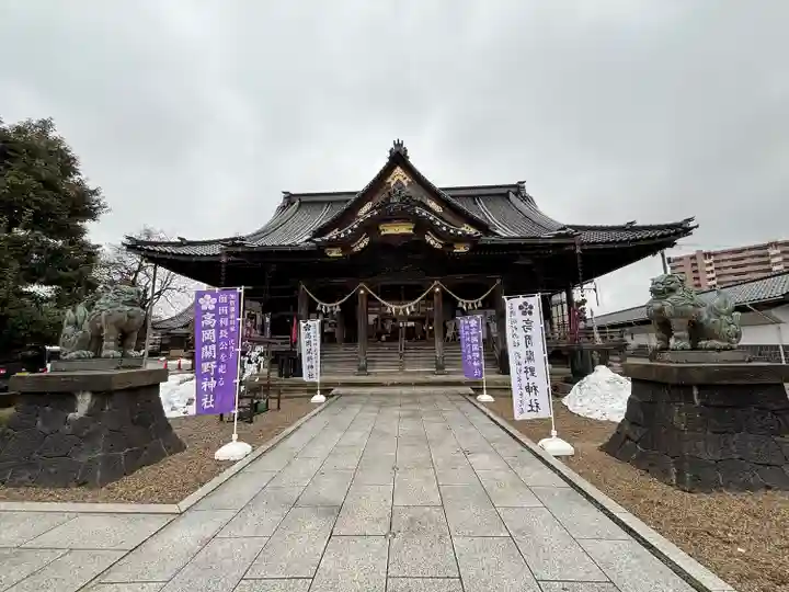 高岡関野神社の本殿・本堂