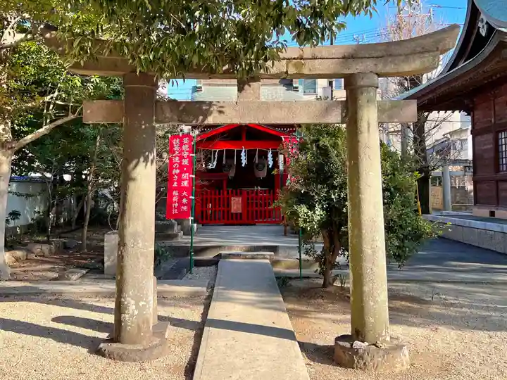 久留米宗社 日吉神社の鳥居