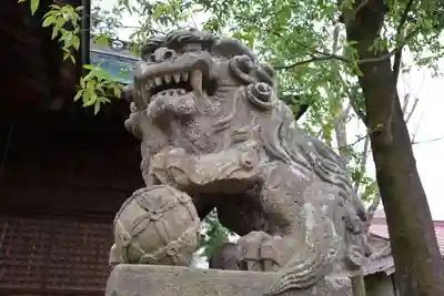 阿邪訶根神社の狛犬