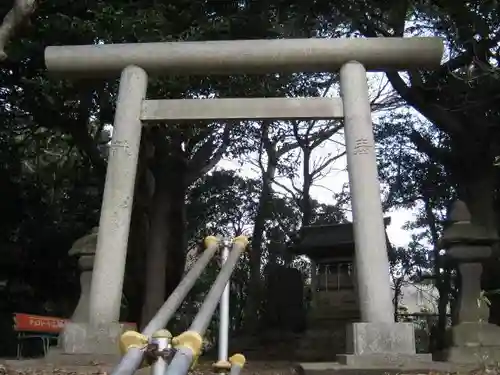 浅間神社の鳥居