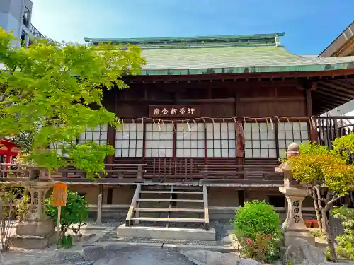 櫛田神社の本殿