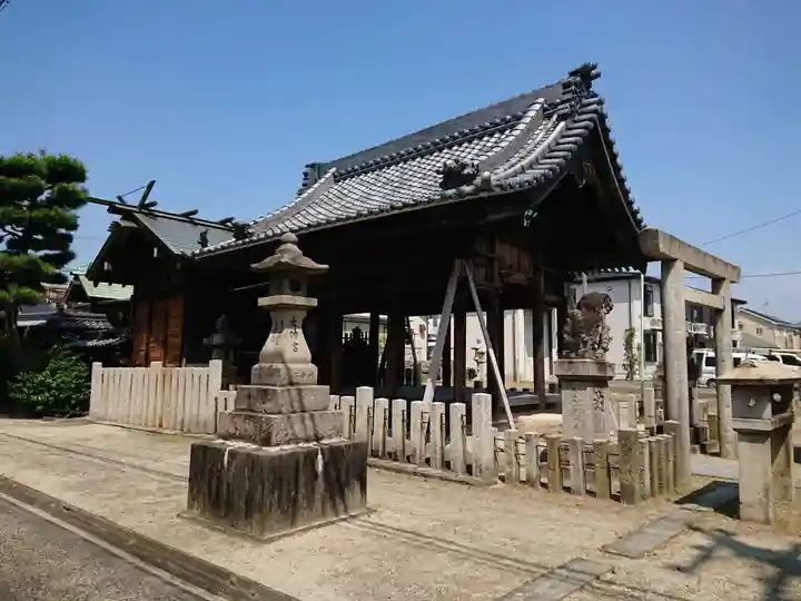 神明社(七反野神明社)の本殿・本堂