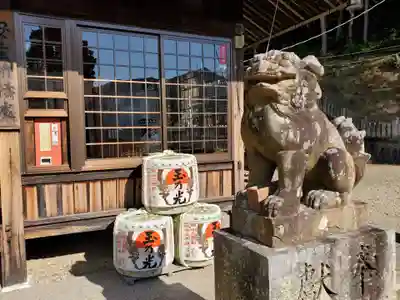 西脇八幡神社の狛犬