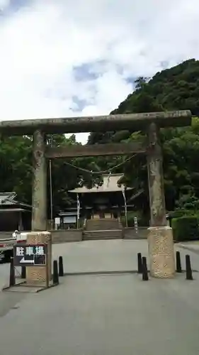 鶴嶺神社の鳥居