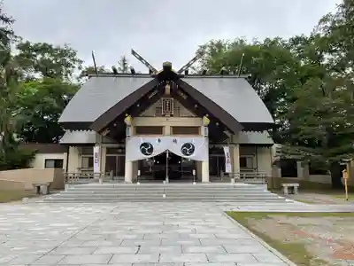 帯廣神社の本殿・本堂