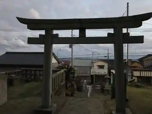 熊野神社の鳥居