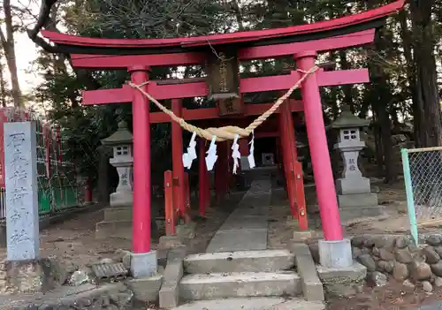 石森稲荷神社の鳥居