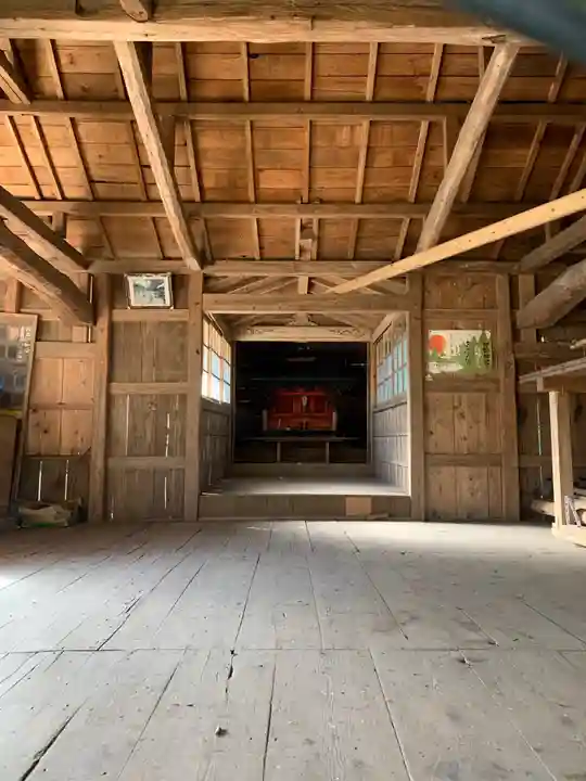 諏訪神社の本殿・本堂