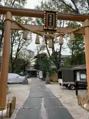 蛇窪神社の鳥居