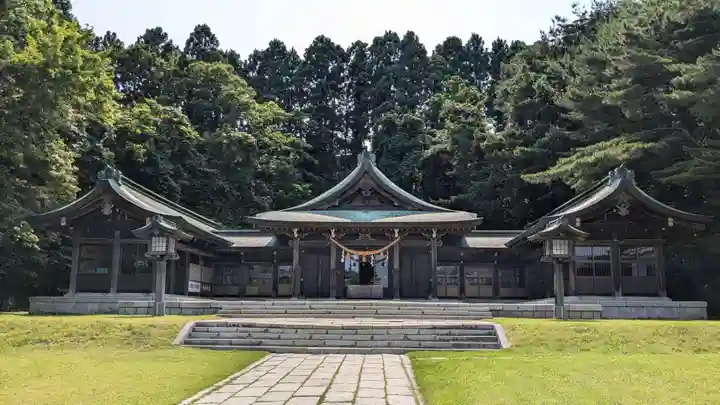 函館護國神社の本殿・本堂