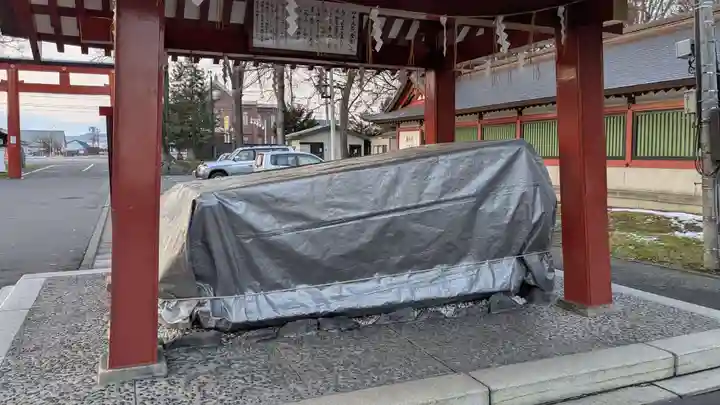 北海道護國神社の手水舎