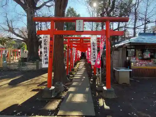 武芳稲荷神社の鳥居