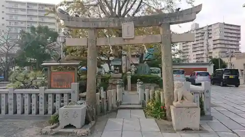 亀山八幡宮の鳥居