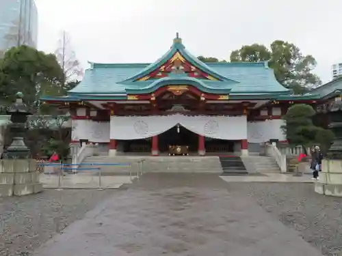 日枝神社の本殿・本堂