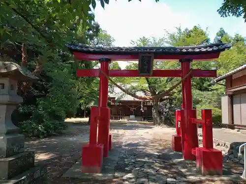 倭文神社の鳥居