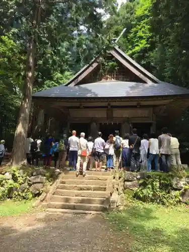 戸隠神社火之御子社の本殿