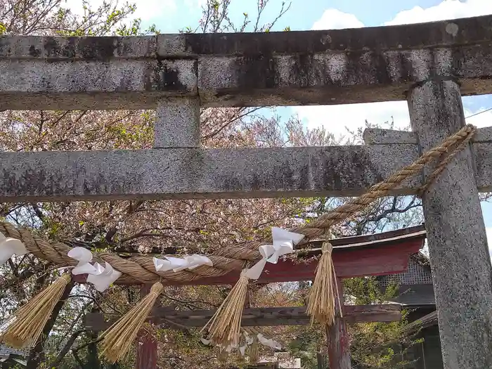 八龍神社の鳥居