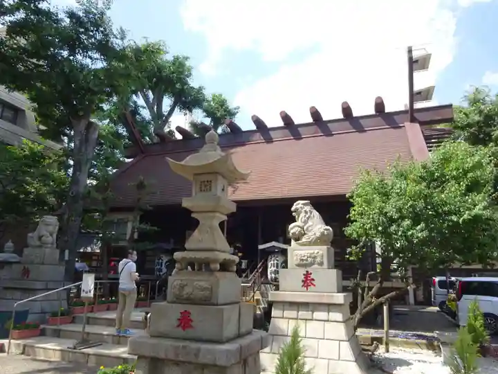 高円寺氷川神社の本殿・本堂