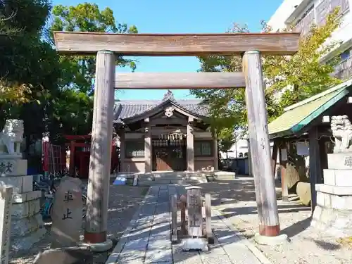 山神社（道徳山神社）の鳥居