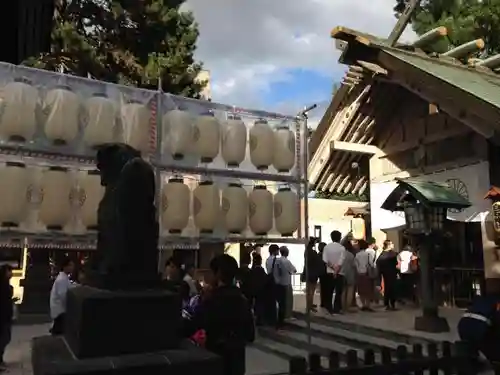 白石神社のお祭り