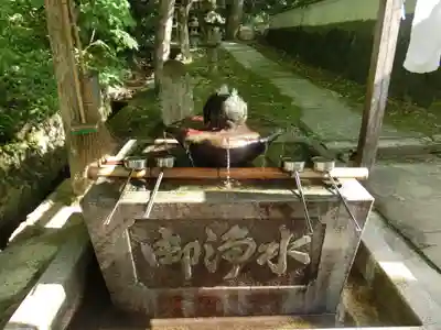 観音寺の手水舎