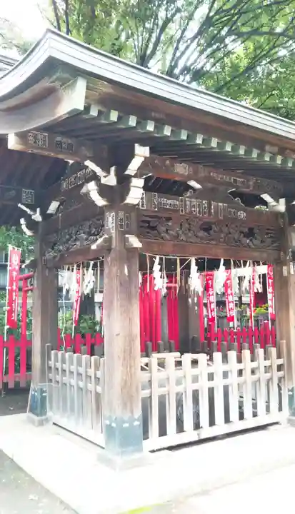 下谷神社の手水舎
