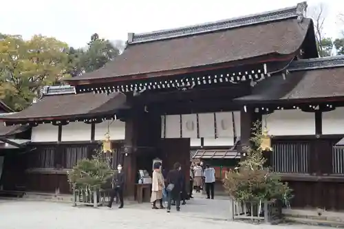 賀茂御祖神社（下鴨神社）の山門・神門