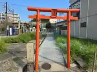 村上帝社の鳥居