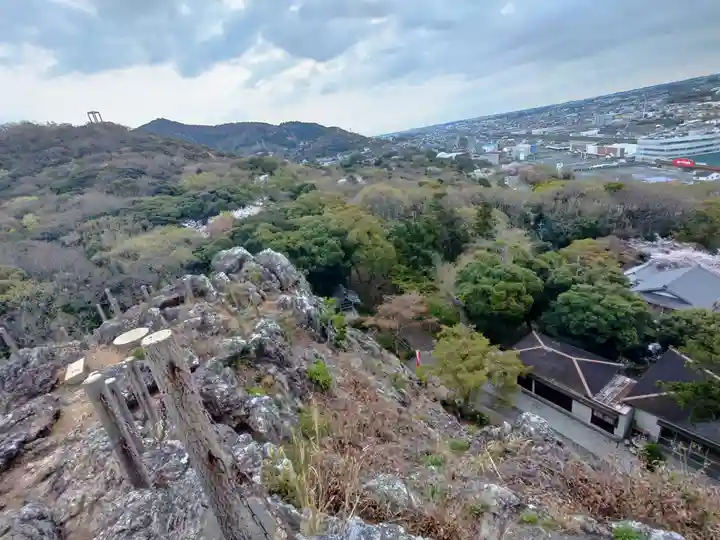 岩屋観音の景色