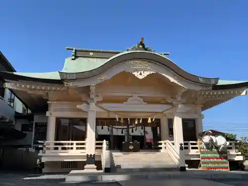 岡山神社の本殿・本堂