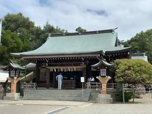 健軍神社の本殿