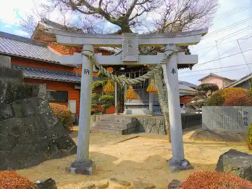 藤井秋葉社の鳥居