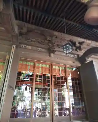 取手八坂神社の本殿・本堂