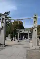 三津厳島神社の鳥居