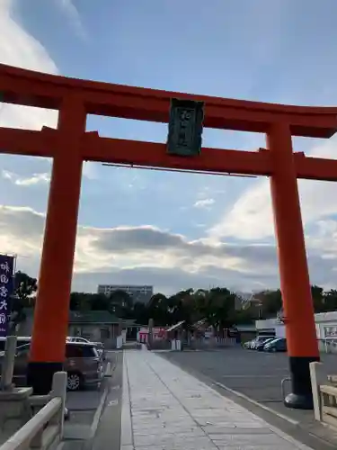 和田神社の鳥居