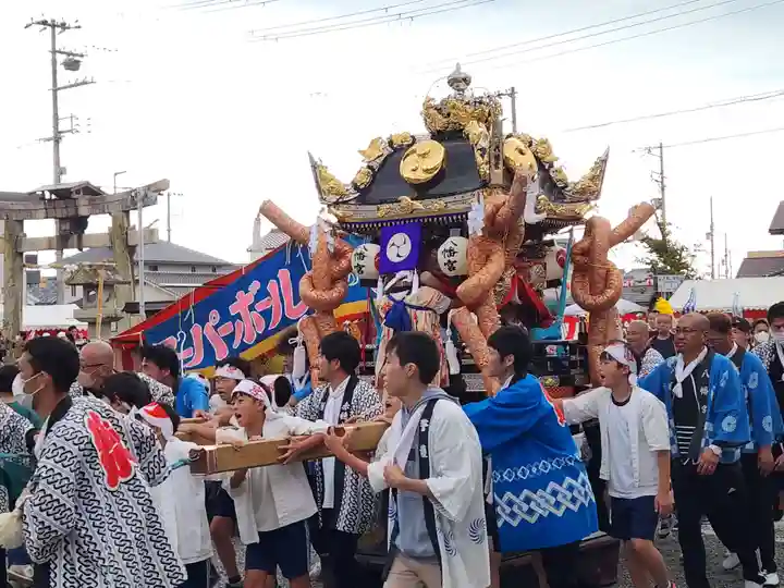赤穂八幡宮のお祭り