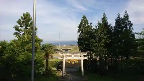 白鳥神社の景色