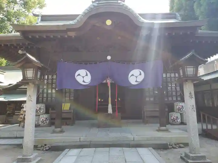 久留米宗社 日吉神社の本殿・本堂