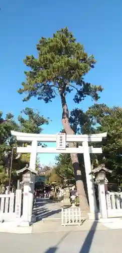 菊田神社の鳥居